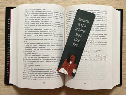 Happiness Bookmark, Coffee