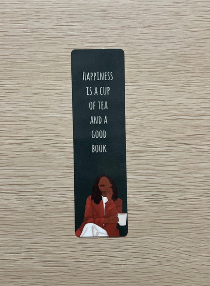 Happiness Bookmark, Tea