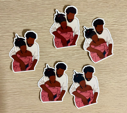 Cute Couple Sticker