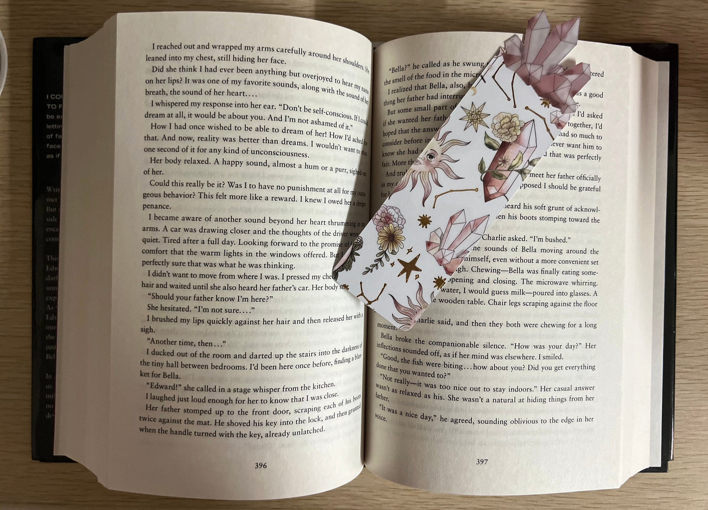 Magical Peekaboo Crystal Bookmark