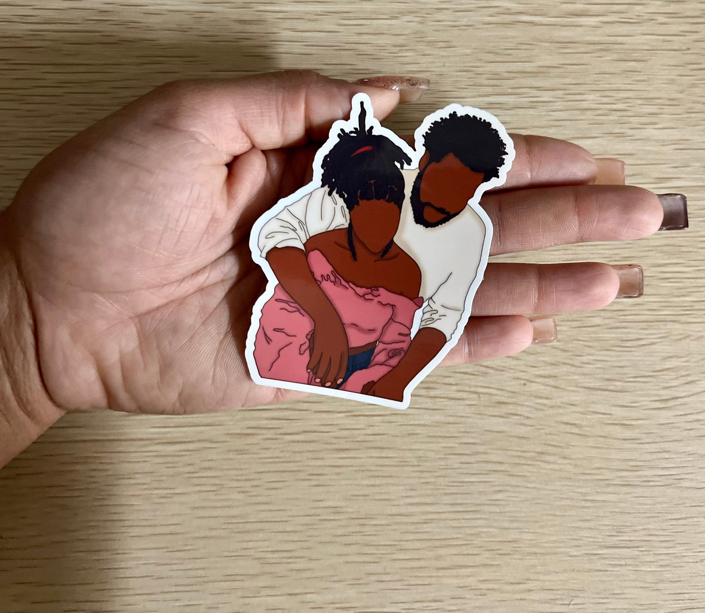 Cute Couple Sticker