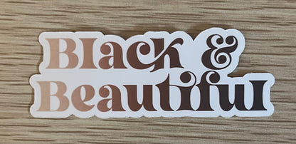 Black & Beautiful Stickers