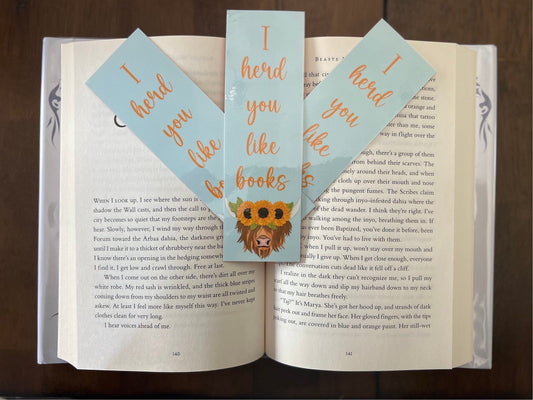 Highland Cow Bookmark