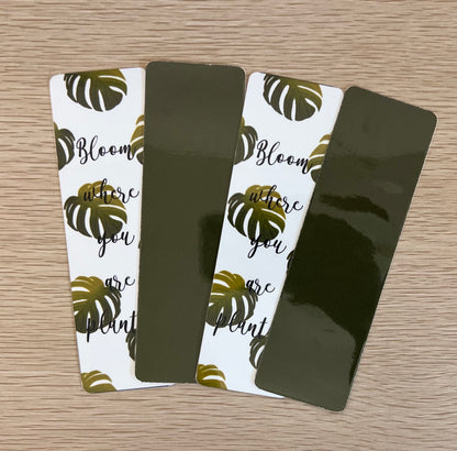 Bloom Where You Are Planted Bookmark