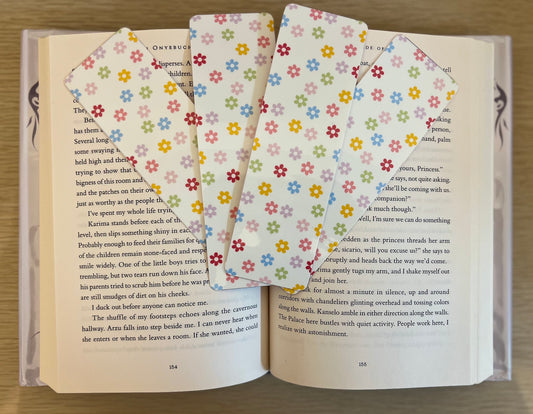 Colorful Floral Bookmark