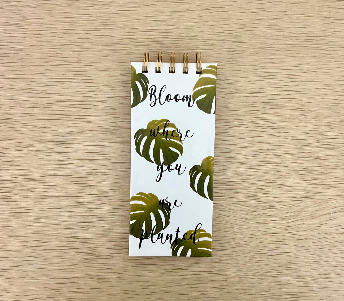 Bloom Where You Are Planted Notepad